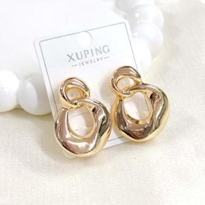 XUPING 2,3 CM ÇİVİ KÜPE ROSE