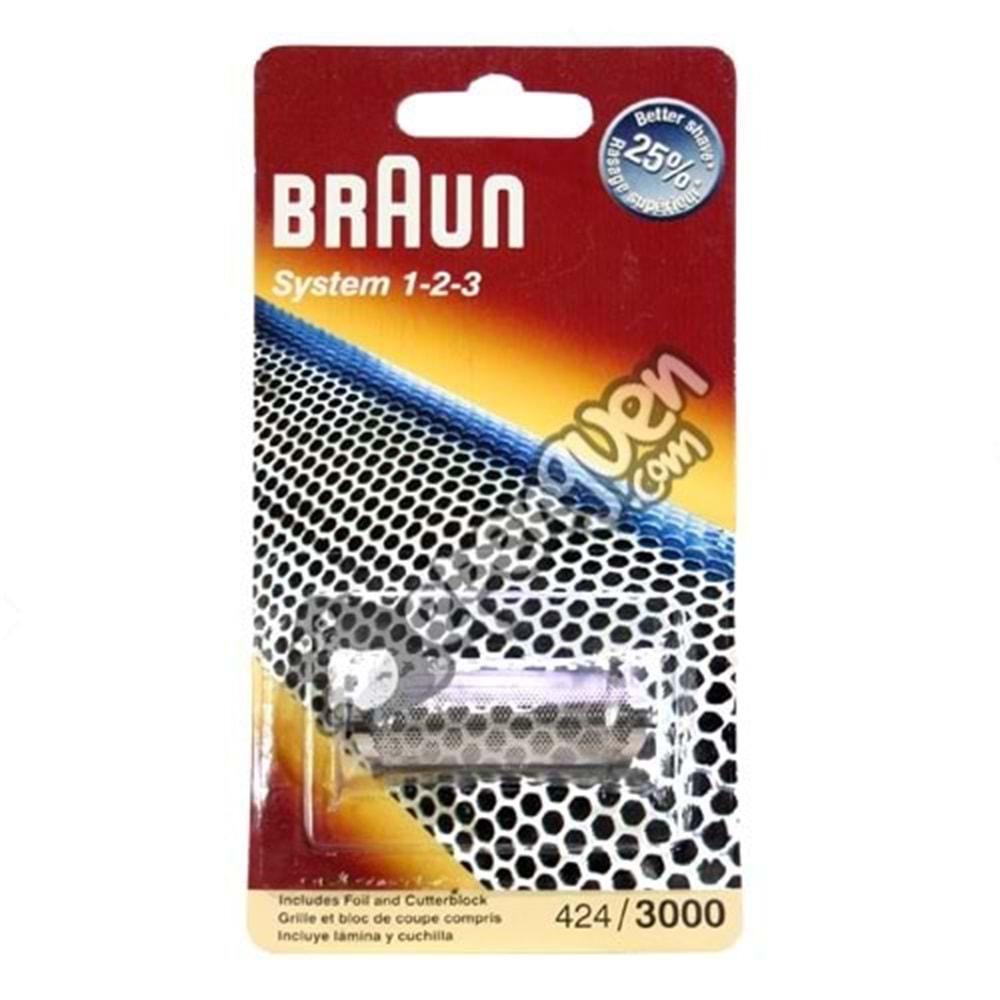 BRAUN 424 ELEKLİ KAFA