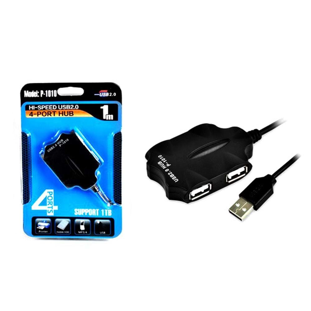 PLATOON PL-5701 4LÜ USB 2.0 HUB 1 M