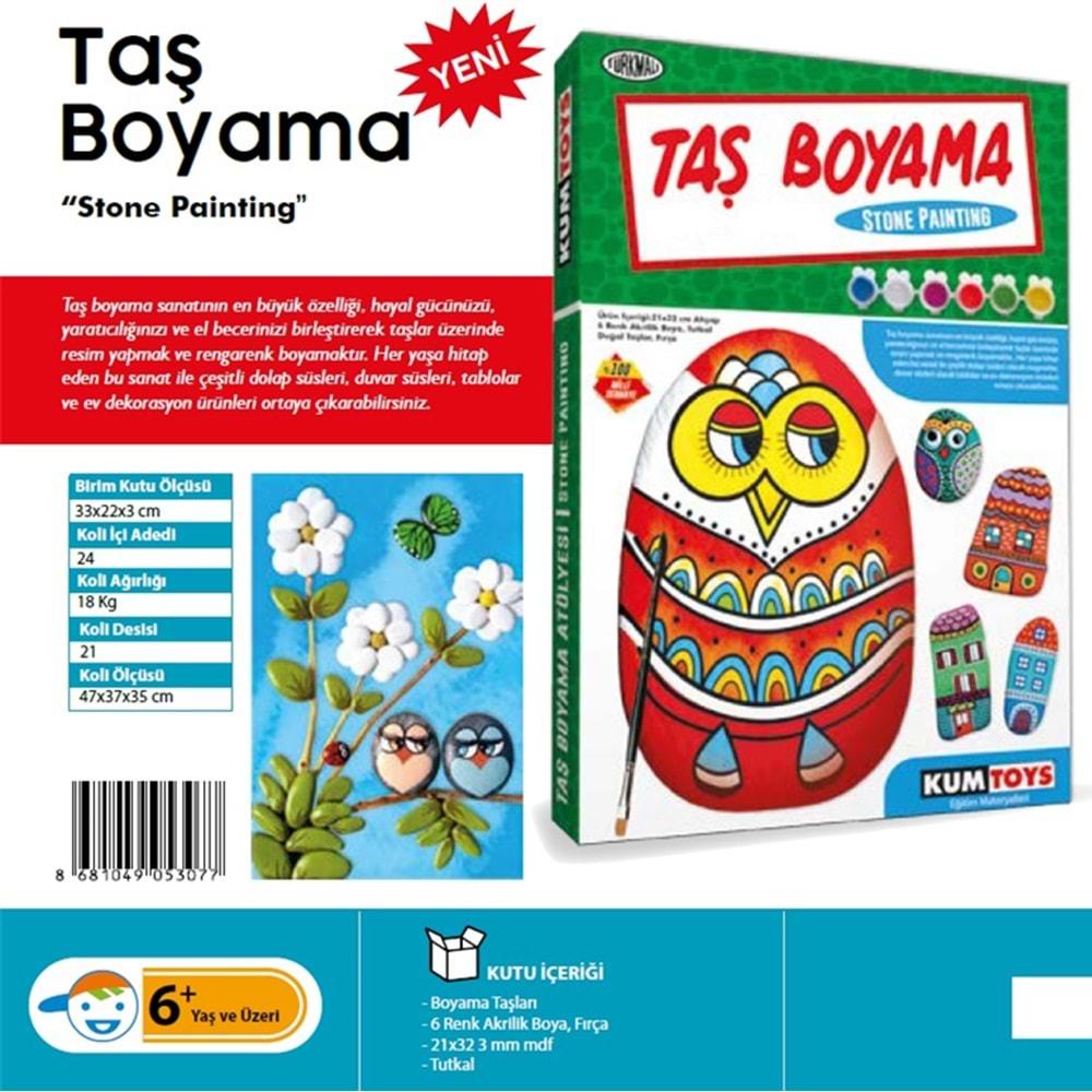 KUMTOYS TAŞ BOYAMA KM5307