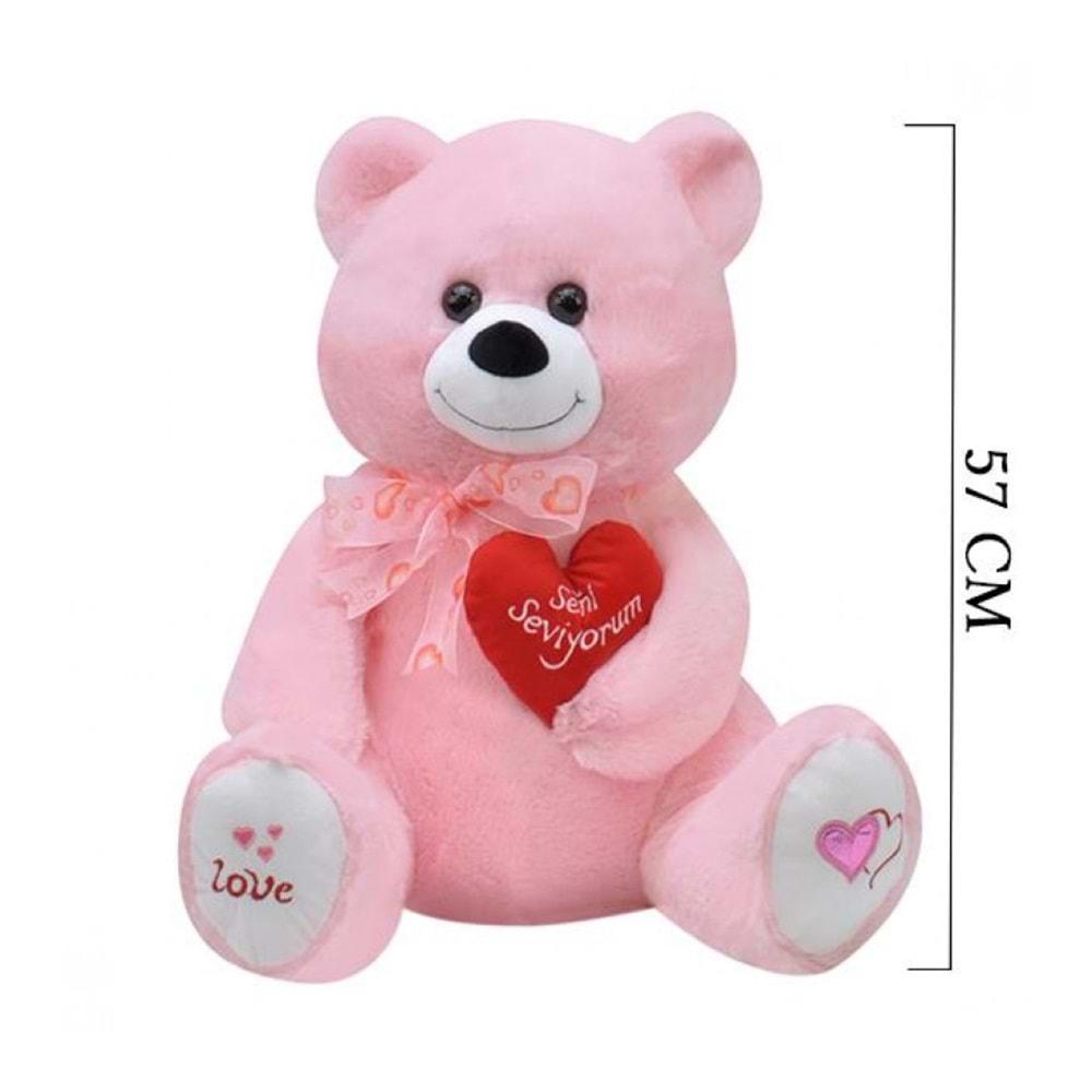 SELAY TOYS PELUŞ TIKIL AYI 57 CM 1045