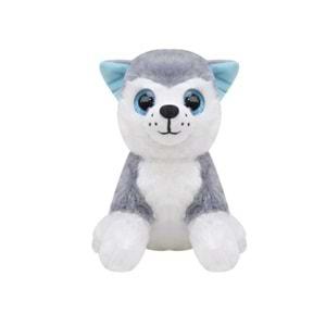 SELAY TOYS PELUŞ HUSKY CAM GÖZ KÖPEK 20 CM 1050