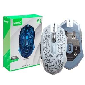 LENNOX A1 2400 DPI KABLOLU GAMİNG OYUNCU MOUSE