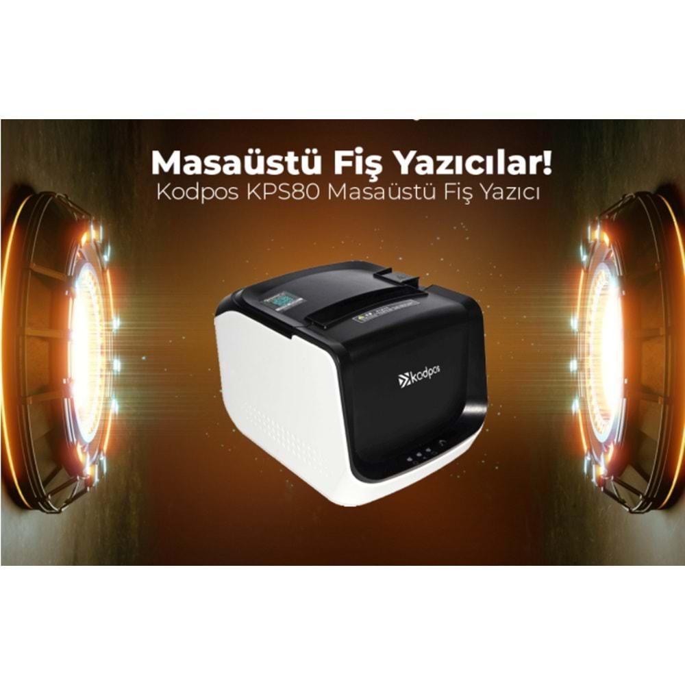 KODDATA KodPrint KPS80 203dpi Fiş Yazıcı (Usb, Ethernet)