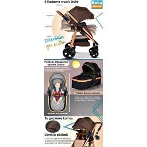 BABY HOME 940 CORSO TRAVEL SİSTEM BEBEK ARABASI