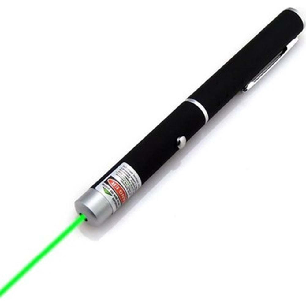 POWERMASTER PM-2552 TEK BAŞLIK YEŞİL LASER POINTER 2XAAA PİLLİ