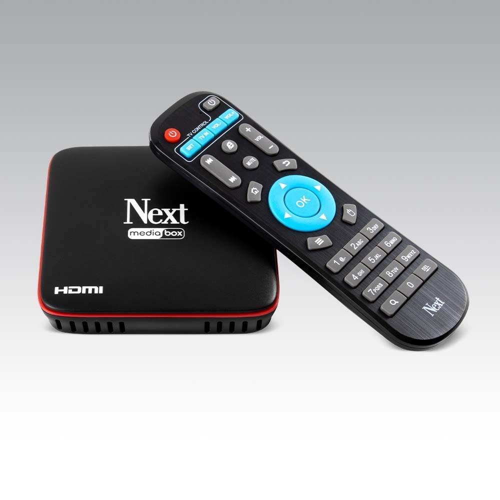 NEXT MEDIABOX TVBOX ANDROID 10 4K ULTRA HD