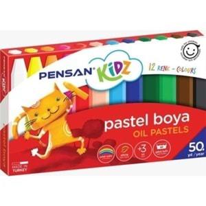 PENSAN 12 Lİ PASTEL BOYA