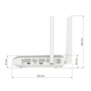 KEENETIC PEAK DSL AC2600 Dualband MU-MIMO 9xGE VDSL/ADSL Modem Router KN-2510-01TR