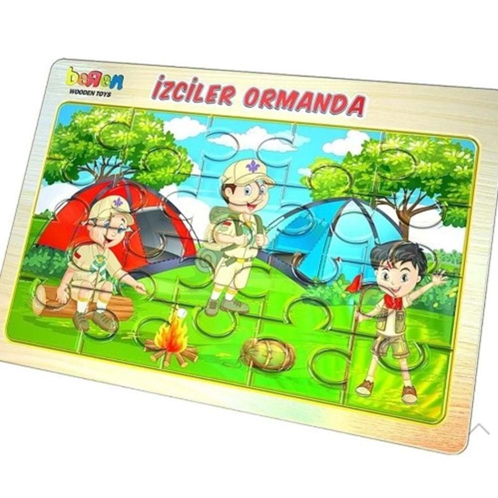 PUZZLE İZCİLER ORMANDA BRN-2131 (36)