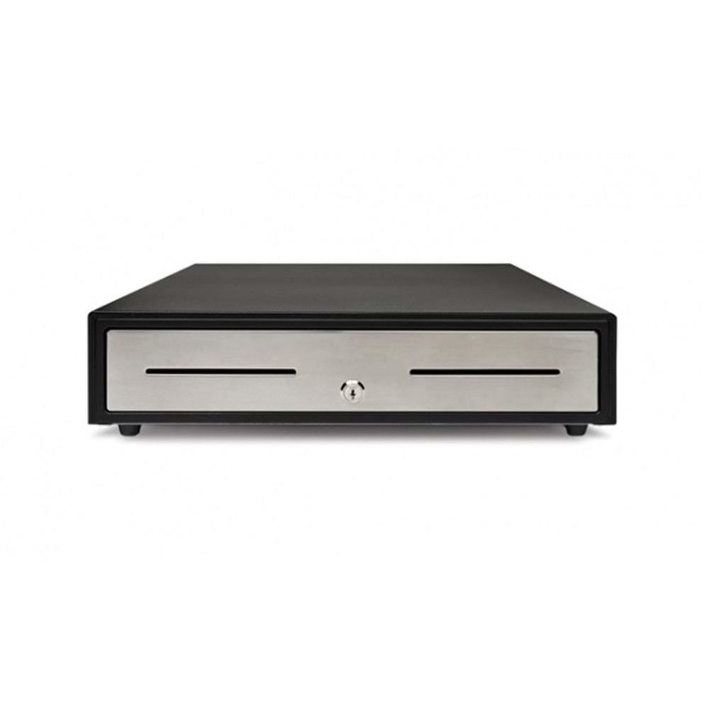 JETCOM TL-570 CASH DRAWER METAL PARA ÇEKMECESİ - TÜRK LİRASI UYUMLU - (5 KAĞIT - 8 BOZUK PARA)