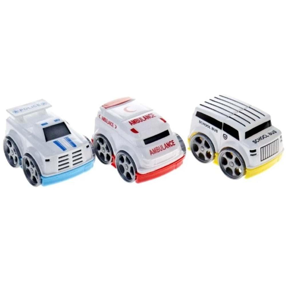 KİNG TOYS ENG-1093 MİNİ KIRILMAZ ARAÇLAR