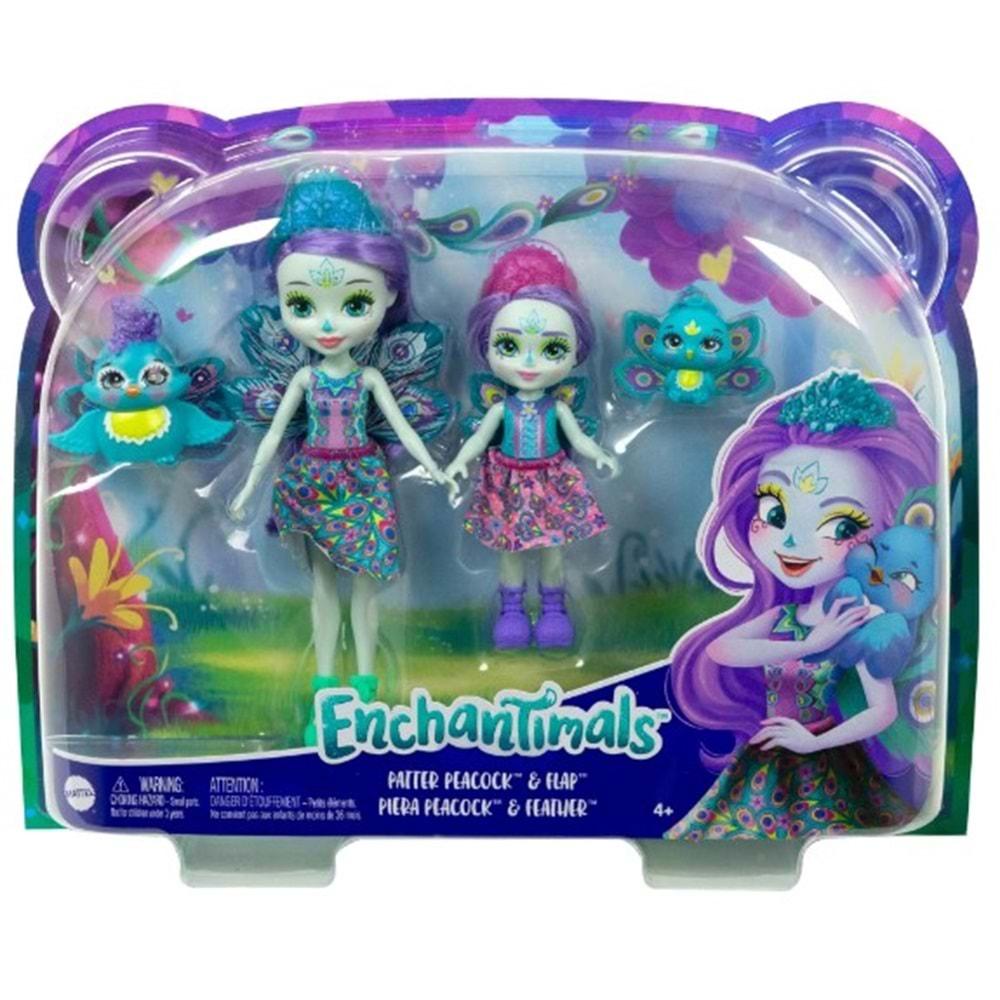 Mattel Enchantimals Kız Kardeş Bebekler Seri HCF79