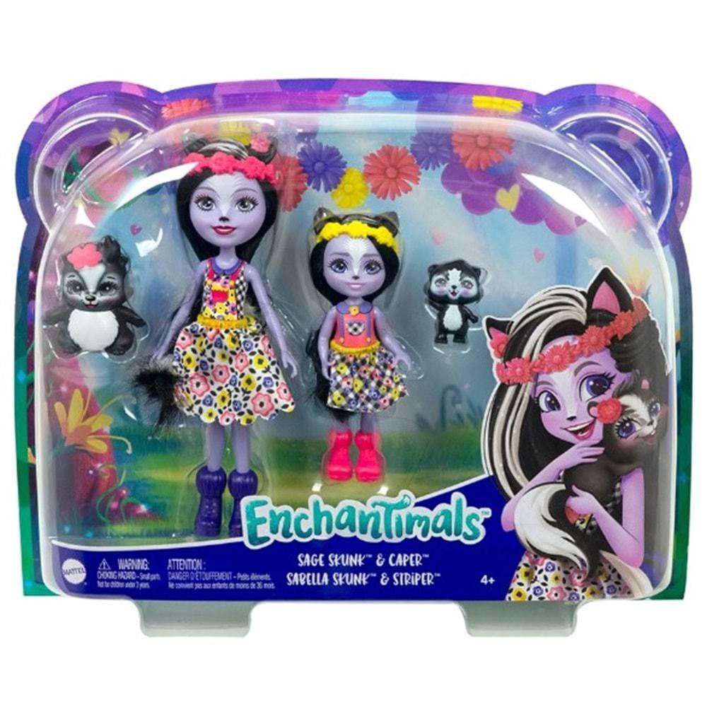 Mattel Enchantimals Kız Kardeş Bebekler Seri HCF79