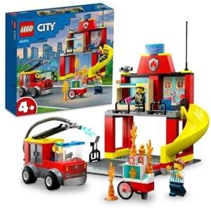 Lego City İtfaiye Merkezi ve İtfaiye Kamyonu 60375