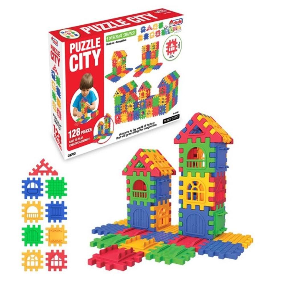 DEDE PUZZLE CITY 128 PARÇA 03703