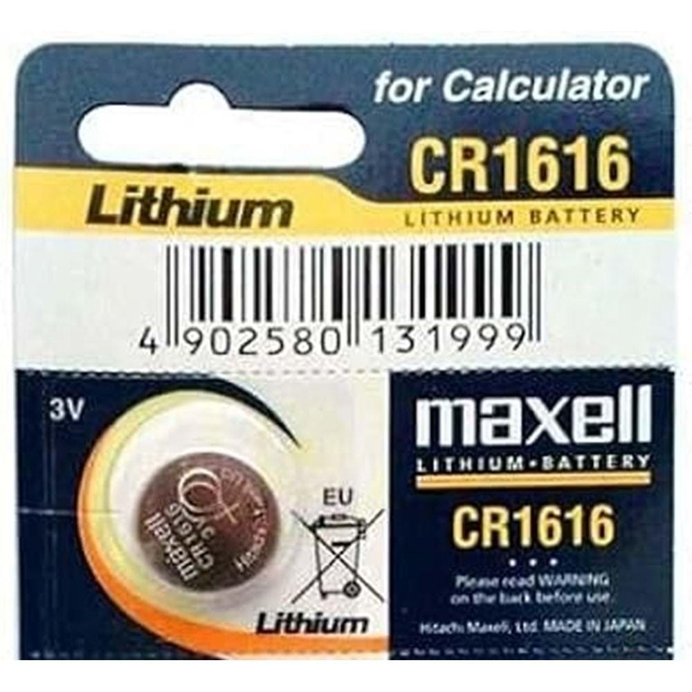 MAXELL CR-1616 LİTYUM PİL (20)