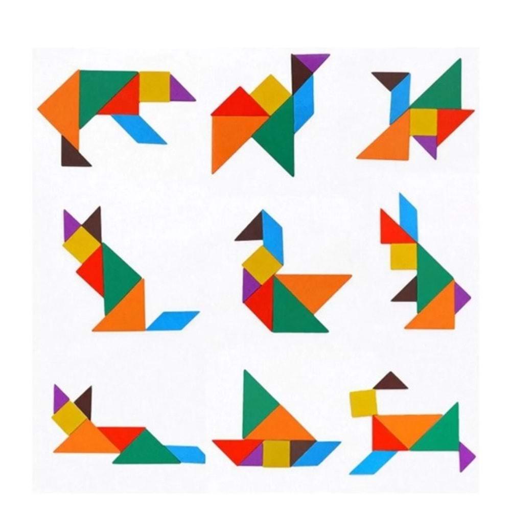 RENKLİ TANGRAM 7 PARÇA 59010 (80)