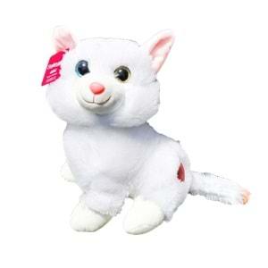 SELAY TOYS PELUŞ KALPLİ KEDİ 30 CM 3007