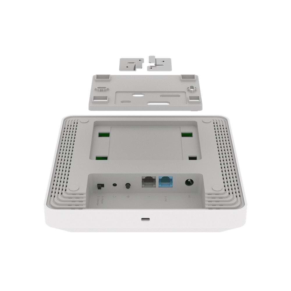 KEENETIC ORBITER PRO 2 Port 10/100/1000 AC1300 2.4/5 Ghz 1300 Mbps 4dBi PoE Wifi 5 Wpa3 Vpn Mesh Fiber Router Access Point KN-2810