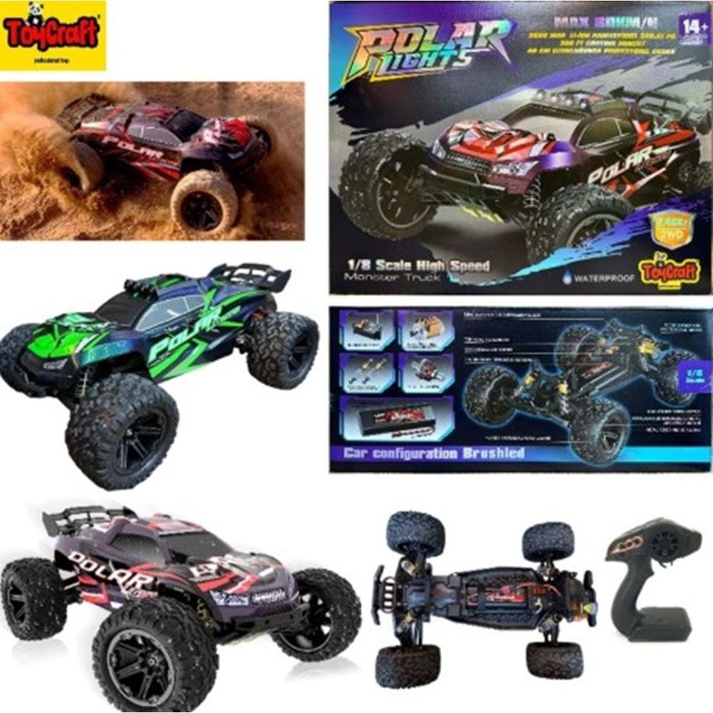 TOYCRAFT 80KM/H 1:8 ELEKTRİKLİ YÜKSEK HIZ RC CAR HS10421/HS10422 *6