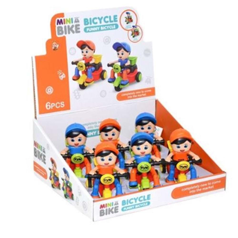 CAN TOYS SÜRTMELİ ADAMLI BİSİKLET - 1 ADET