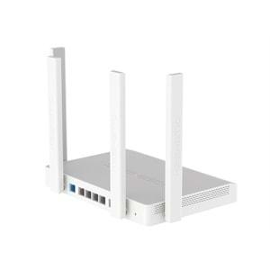 KEENETIC TITAN AX3200 MESH Wİ-Fİ 6 MULTİ-GİGABİT ROUTER, ÇİFT ÇEKİRDEK ARM (CPU) İŞLEMCİ, 5-PORT GİGABİT VE 1-PORT 2.5 GİGABİT YÖNETİLEBİLİR FİBER DESTEKLİ ROUTER, USB 2.0 VE YÜKSEK HIZLI USB 3.0 PORTU