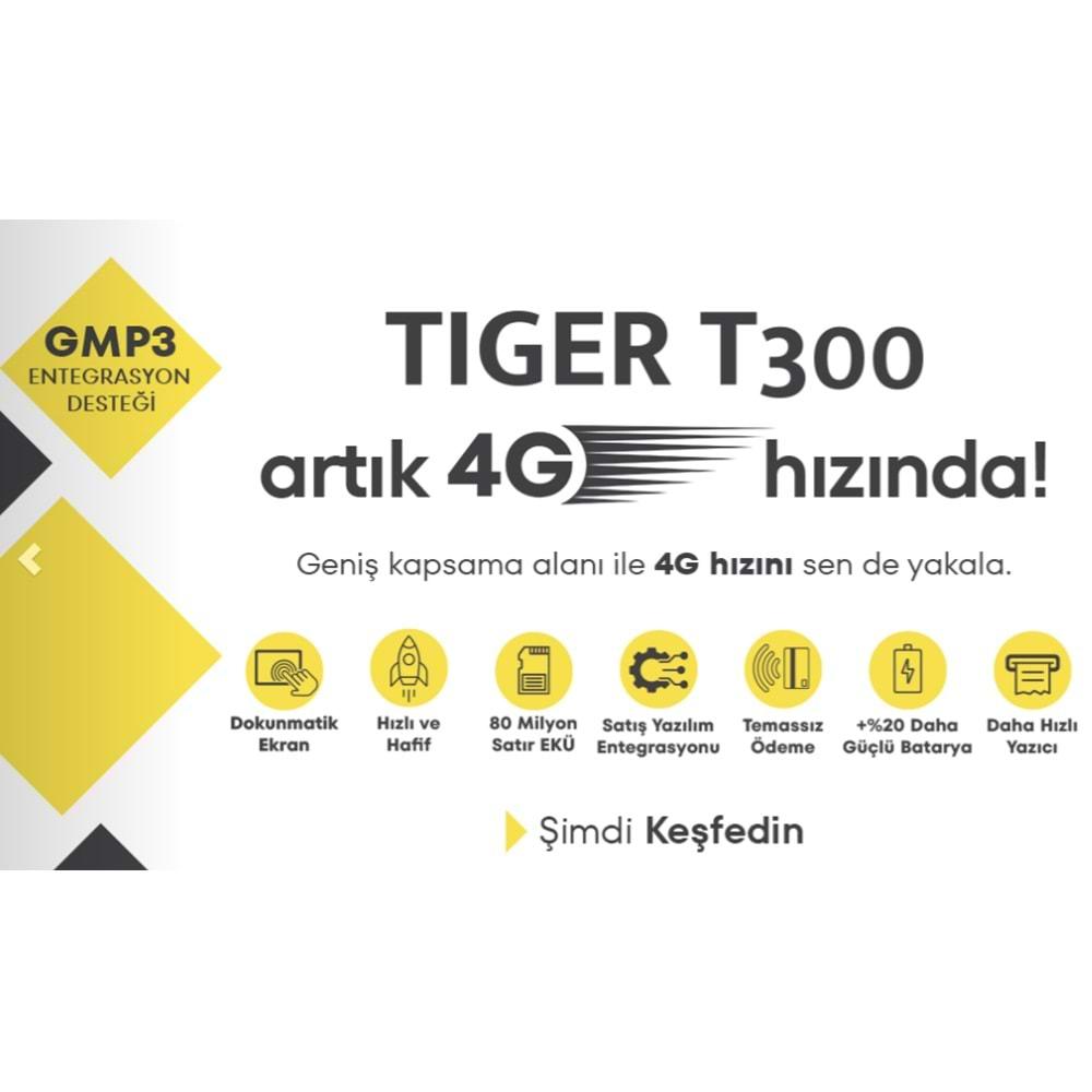 Hugin Tiger T300 4G Mobil Yeni Nesil YazarkasaPos