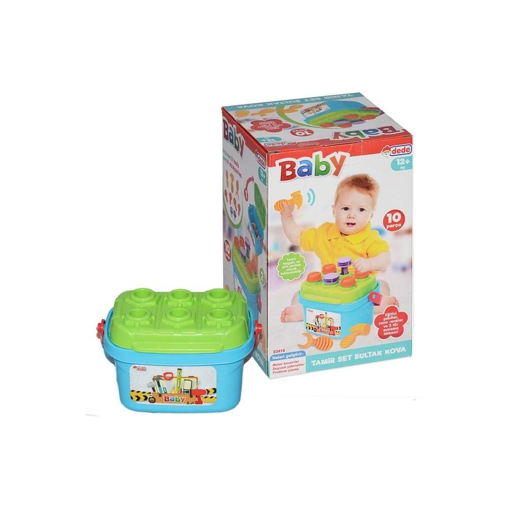 DEDE TAMİR SET BUL-TAK KOVA 03416 - 10 PARÇA